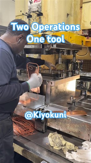 Combining Multi-Stage Operations Into a Single Stamping Tool. Kiyokuni Europe.