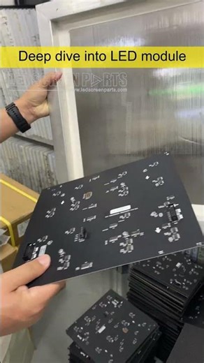 Internal Architecture and Components of a Professional LED Module