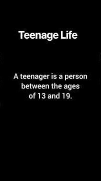 Teenage Life: 7 Things Every Teenager Should Know | Teenager Motivation #teenagers#teentips#teenlife