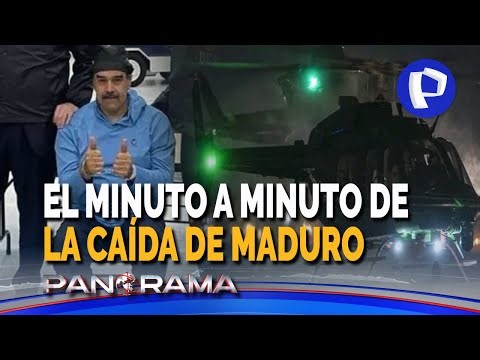 El minuto a minuto de la caída de Maduro: todo el poderío militar para su extracción de Venezuela