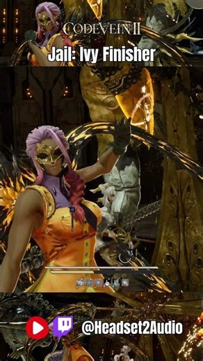 Ivy Finisher Was Too Clean 🌿 | Code Vein II #Shorts
