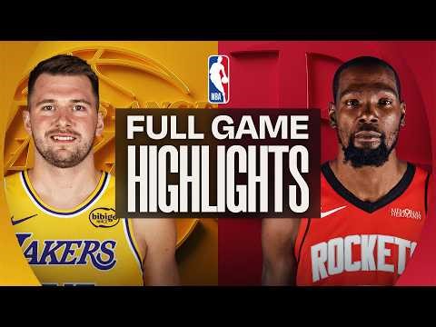 LAKERS at ROCKETS | FULL GAME HIGHLIGHTS | March 16, 2026