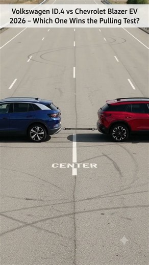 Volkswagen ID.4 vs Chevrolet Blazer EV 2026 – Which One Wins the Pulling Test?