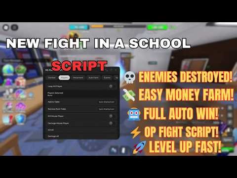 🔥 Fight In A School Script 2026 FREE (NO KEY) Kill Aura, ESP, Hitbox & Style Changer (PC & Mobile)