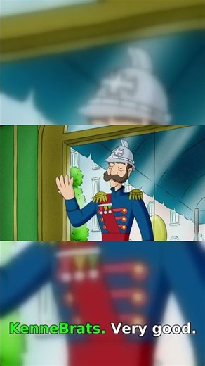 Curious George: "You are in the presence of Her Royal Majesty!"