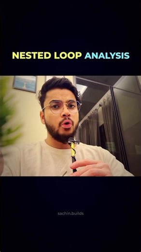 🧩 Nested Loop Analysis in Java 💻⚡ | Time Complexity | Java DSA #Shorts