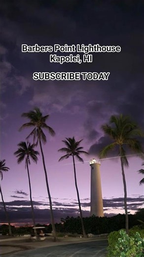 Barbers Point Lighthouse At Germaine's Luau In Kapolei, Hawaii