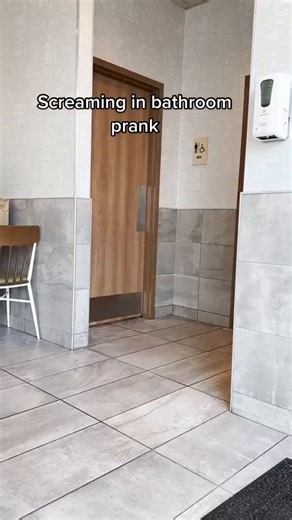 Screaming in bathroom prank - iFunny
