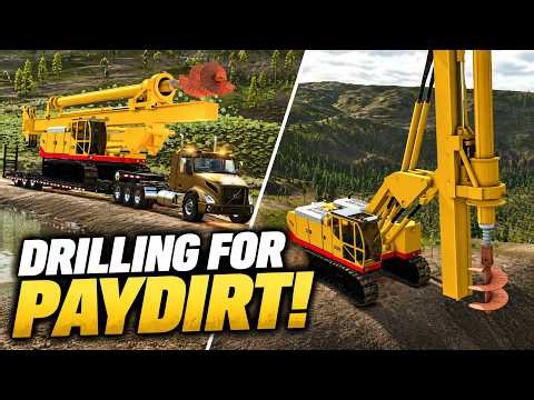 Drilling for Paydirt on My 16X Gold Mining Map! | FS25 LIVE