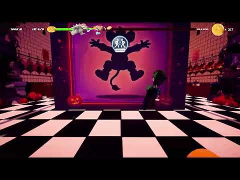 Immersive Interactive Warm-Up | 🎃 POV MARIO HALLOWEEN RUN | Full Body Cardio for TV