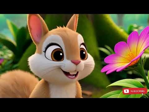 Zuzu The Alien 👽| Episode 1 | A Squirrel Saved the Baby Alien 🐿️💚👽| Zuzu’s First Day on Earth 🌎✨
