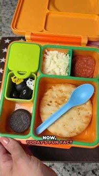 This lunchbox got a little squirrelly 🐿️ let’s pack pizza for lunch!! (again)