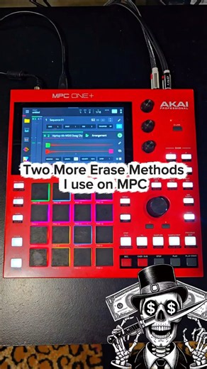 Two More Erase Methods I use on MPC #mpc #beatmaker