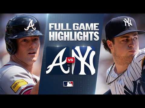 BRAVES vs. YANKEES: Official Full Game Highlights (August 9) | 2026 MLB Season