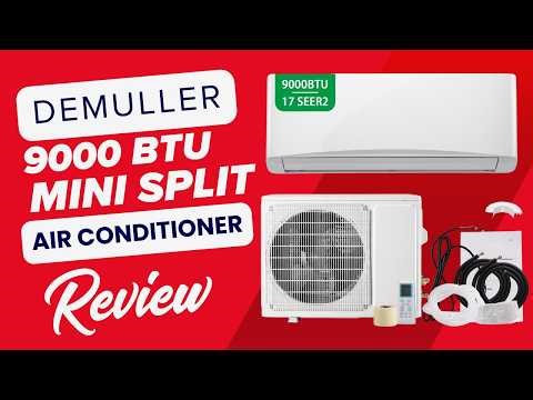 DEMULLER 9000 BTU Mini Split Air Conditioner Review