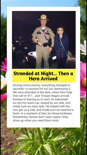 Stranded at Night… Then a Hero Arrived