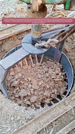 Watch This Beast Drill Machine Destroy Ground for Water Well