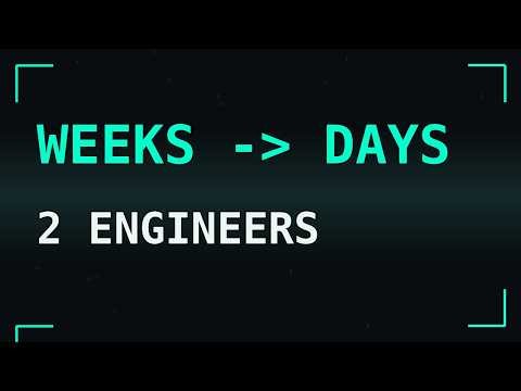 2 Engineers Shipped in Weeks. Here's the AI Playbook.