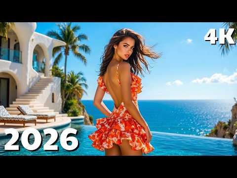 Tropical Deep House Mix 2026 🌊 Summer Escape | Smooth Relaxing Beats 4K UHD for TV