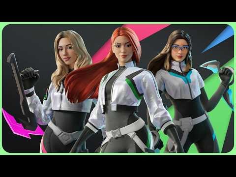 NEW Fortnite Triple Threat Icon Set! (Moxie, Reddysh, Sommerset )