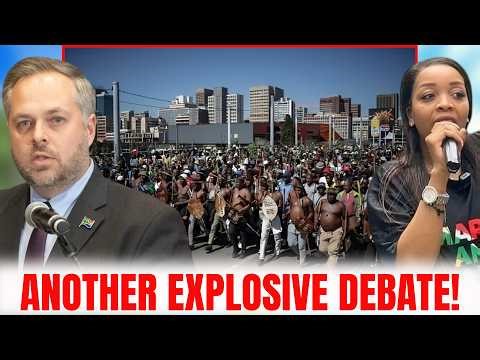 FIERY SHOWDOWN: SA’s Immigration Debate Explodes Over Legalising Undocumented Migrants