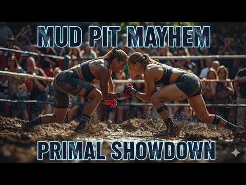 Women Mud Wrestling 2025 | Brutal Female Wrestling Match | Extreme Mud Fight