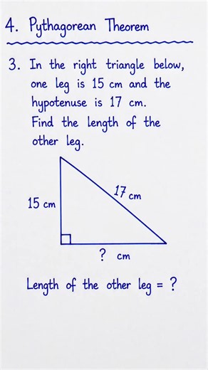 Use Pythagoras theorem 🔥 #education #maths #students