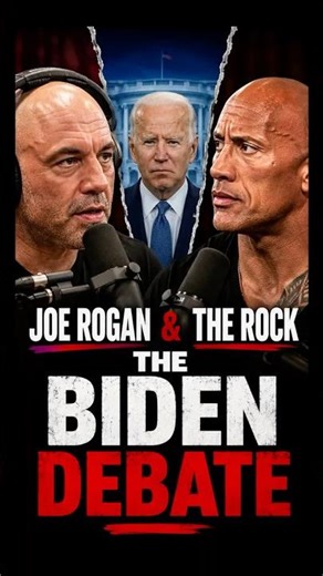 Joe Rogan & The Rock The Biden Debate