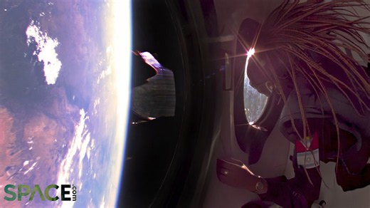 Relive Virgin Galactic's suborbital flight - see what it was like for the passengers