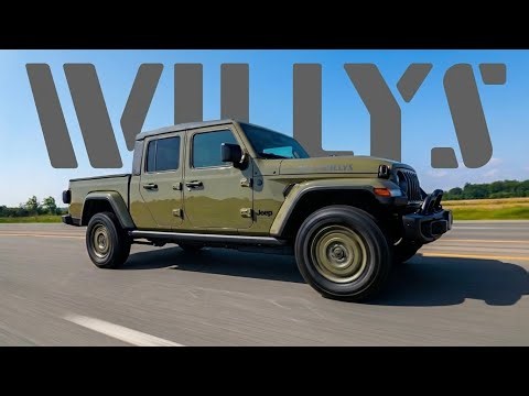 STOLEN VALOR?! 2026 Jeep Gladiator Willys 41 Review