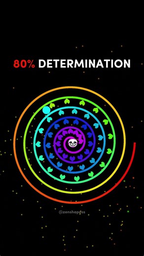 Can you reach 100% DETERMINATION? ❤️💀