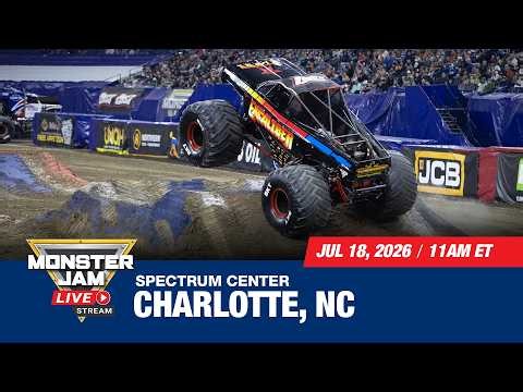 Monster Jam: Charlotte, NC - 1 (Full Event) | July 18, 2026 | Spectrum Center