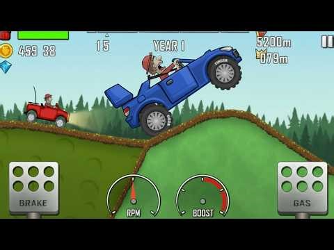 Epic Polic Car Stunts in Hill Climb Racing!🏆P-2 #HillClimbRacing #Ambulance #policcar#FireTruck