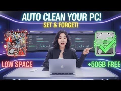 Set It & Forget It! Auto Clean Your PC & Free Huge Space (Windows Storage Sense Guide)