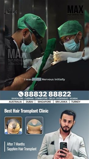 Choose upgrade choose MAX | best hair transplant clinic in india