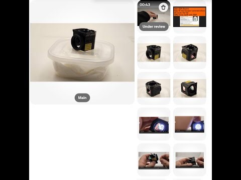 Nikon Microscope Fluorescence Filter Cube for 80i/90i/TE2000/TE3000/Ci/Ti 34503