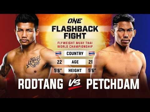 Pure PRESSURE 🔥 Rodtang vs. Petchdam | Muay Thai Full Fight