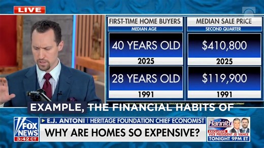 The housing supply and affordability crisis is a systemic failure. We’ve let in tens of millions of people who should not be here, overtaxed and overregulated the housing market, and had gross monetary mismanagement by the Federal Reserve. | The Heritage Foundation