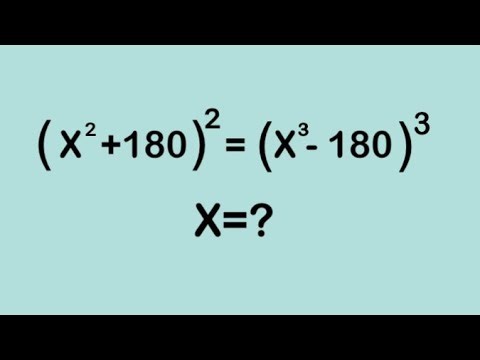 A Nice Algebra Question l Find out X=? l Math Olympiad 