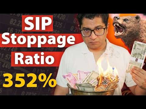 Economy Basics: SIP Stoppage Ratio, PE Ratio & Buy on Dips Myths Busted by Dr. Mrunal Patel #economy