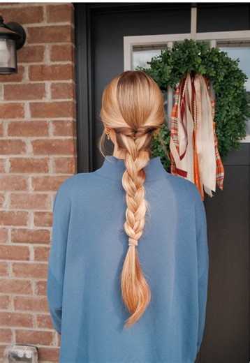 Effortless Hairstyle: Try This Easy French Braid