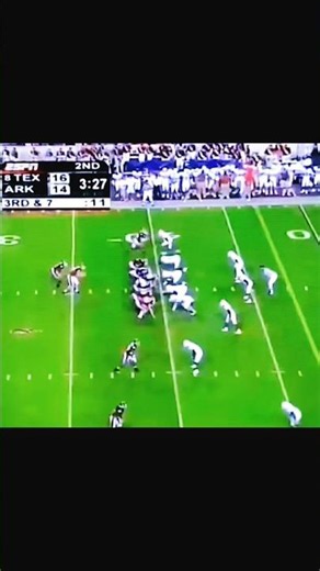 Arkansas Razorbacks Vs Texas Longhorns 2004 Hogs RB Dedrick Poole #cfb #sec #football #college