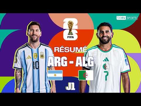 Résumé : ARGENTINE – ALGÉRIE, MESSI marque un TRIPLÉ et entre dans l'HISTOIRE !!! (J1)