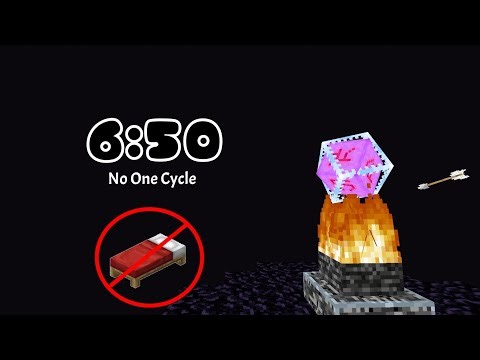 Minecraft speedrun but without one cycle (1.16 SSG)