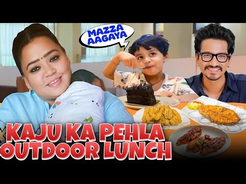 Kaju Ke Saath Humara Pehla Outdoor Lunch 😋 | Bharti Singh | Harssh Limbachiyaa | Golla
