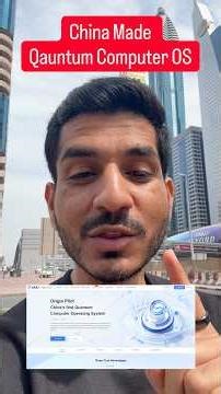 China Made World’s 1st Quantum Computing Operating System for free !