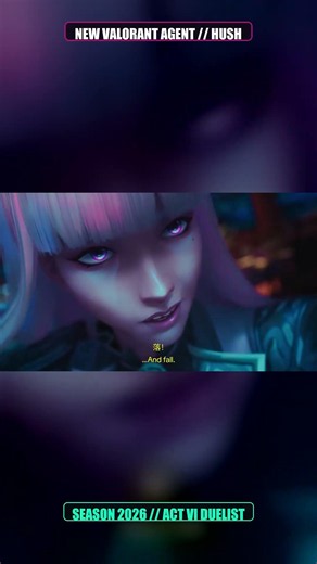VALORANT JUST REVEALED NEW DUELIST 'HUSH'! 🤯🔥 (She Is Broken) #shorts #valorant