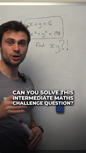 Find xy from Two Equations Using Perfect Cube Expansion