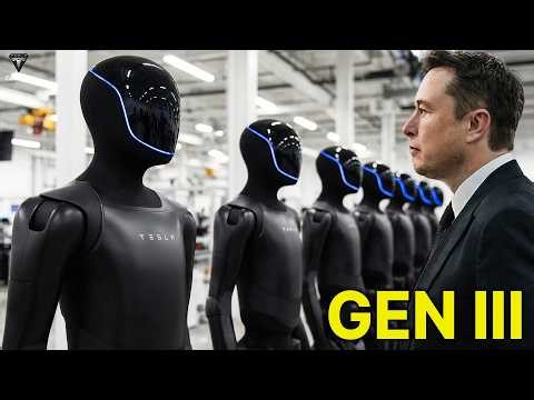 Elon Musk's Tesla Bot Gen 3 April Launch Event Coming!