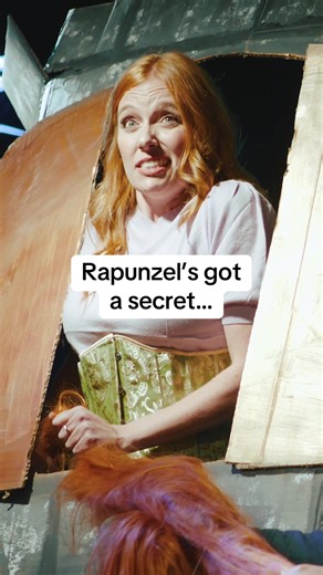What is it??? . . . Full sketch on YouTube! #funny #comedy #parody #rapunzel #imbm @allison mchugh